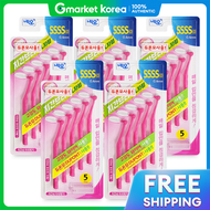 Everden L-Shaped Interdental Brush SSSS (0.4mm) 5-Pack Dupont