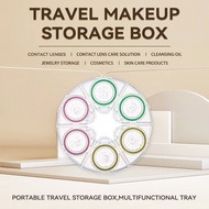 Midroo Travel Makeup Ssrorge Box 3Pairs Color Contact Lens Case Remover Tool Contact Lens Case