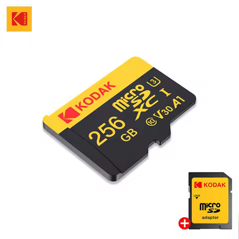 KODAK Micro SD 512GB 256GB Memory Card UP TO 100MB/s C10 U3 32GB 64GB 128GB TF Card 4K HD For USB Ca