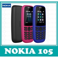100% ORIGINAL NOKIA 105 (2019) fashion handphone NOKIA105 (2019) DUAL SIM HANDPHONE Malaysia Stock Nokia 105