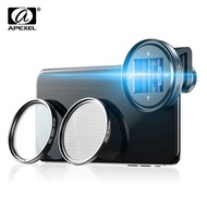 Lensa Kamera HP Smartphone Anamorphic Lens 1.33x CPL Star Filter