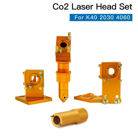 CO2 Laser Head Set K Series New Design D12/20mm FL25.4/50.8mm For K40 2030 4060 Engraver Cutter