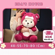 (HCM-Hỏa tốc 2h) Gấu bông dâu Lotso Lena xinh xắn cute đủ size từ nhỏ đến lớn EDAS HOUSE