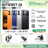 INFINIX SMART 20 RAM 4/64GB 4/128GB | INFINIX SMART20 RAM 4/64 GB 4/128 GB GARANSI RESMI