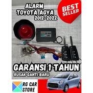 Toyota Agya Car Alarm 1 Year Warranty Quality Folding Key Sliding Remote Model Alarm Kereta Car Alar