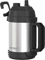 1 gallon water jug, 128 oz Large Insulated Stainless Steel Sports Water Jug, Large Triple Wall Vacuu