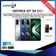 Infinix GT 30 5G (8GB+256GB) Original Smartphone | 144hz 1.5K AMOLED Display | GT Trigger