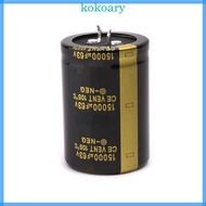 KOK 63V 15000uF Aluminum Electrolytic Capacitor Amplifier o Filter Capacitors Vo