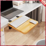 [Lszzx] Desk Extender Tray Clamp on Desk Extender Shelf Board Table Mount for Office
