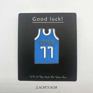 USA NBA basketball star Jersey pin ~students school bags pencil case backpack Ornament ~Michael Jord