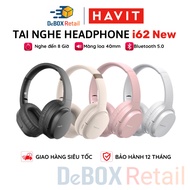 HAVIT i62 Bluetooth Headphone, 40mm Driver, BT 5.0, Up to 8H Listening, Foldable - Genuine 12 Month 
