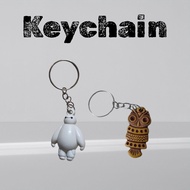 KEYCHAIN BAYMAX OWL COMEL CUTE