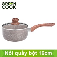Green Cook 16cm non-stick stone pot - Official distributor