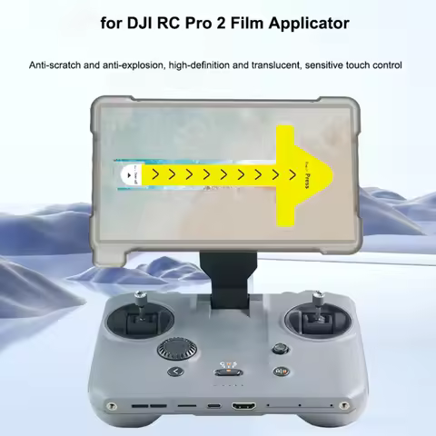 2 pcs For DJI Mavic 4Pro HD Tempered Glass Screen Protector for DJI RC pro2 Controller with Auto Ali