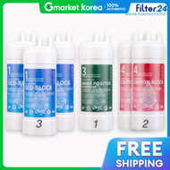 Cuckoo in Out Cp-M021W Water Purifier Filter Compatible 1-Year Set (5-Inch 3+1+2)