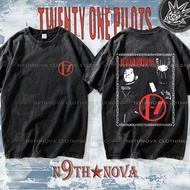 24h Shipping N9THNOVA Street Fashion Style Oversize 21pilots Rock Band T-Shirt, Unisex 8