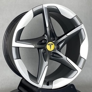 Forged Lightweight Aluminum Alloy Hub Forged 73 77cm Hub for Tesla MODELX Hub