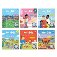 Books - Questions - Answers - Human body, Dinosaur world, scientific knowledge for 5 year olds - Din