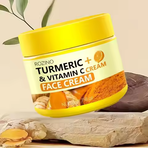 Turmeric Moisturising Cream Moisturizing Smooth Wrinkles Collagen Oil Control Moisturizing Skin Care