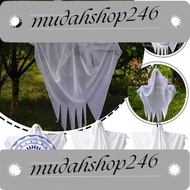 Halloween White Ghost Pendant Terror Ghost Hanging White Ghost Puting Decoration Ghost C7X9