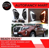 NISSAN NAVARA NP300 FOG LAMP LED DRL RUNNING LIGHT WITH TURN SIGNAL NISSAN NAVARA NP300