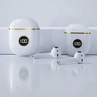 หูฟังไร้สายแบบ Semi-in-ear พร้อม Bluetooth