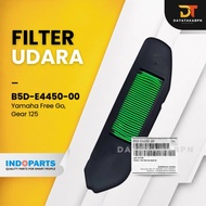 Indoparts B5D-E4450-00 Air Filter - Yamaha FreeGo, Gear 125