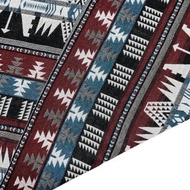 Multi-color Tribal Fabric Thai Woven Fabric Craft Supplies Textile 1/2 yard