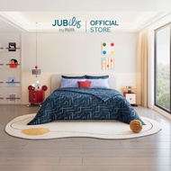 JUBILY ชุดผ้าปูที่นอนและปลอกหมอนหนุน (ไม่รวมผ้านวมสำเร็จ) 6 ฟุต KING 5 ฟุต QUEEN และ 3.5 ฟุต SINGLE