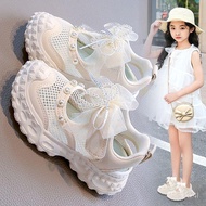 Breaking Price🔥 Girls Sandals Children Princess Shoes 2025 New Style Summer Fashion Soft Sole Beach 