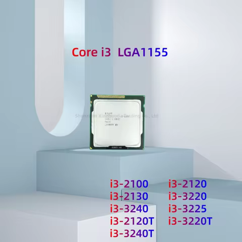 1 Piece Core I3 1155 Pin I3-2100 2120 2120 I3 3220 3240 3210 3250 CPU