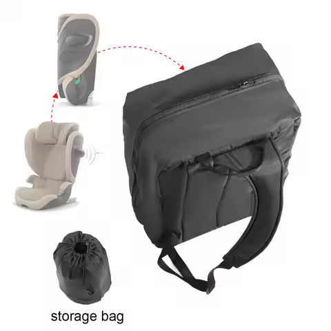 Travel Bag For Cybex Solution G2 /G2 US With Storage Bag Bottom Waterproof Zipper Backpack Portable 