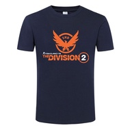 New The Division 2 Tom Clancy'S Shd Ps4 Pc Games Tshirt Male Hip Hop Men Game T Shirt