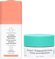 Drunk Elephant C-Tango Multivitamin Eye Cream with Deluxe Sample - 15ml Vitamin C Eye - 5ml Protini 