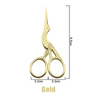 Gunting Bentuk Burung Gunting Benang Bangau Bordir Jahit Stainless Aesthetic Retro Vintage Scissor