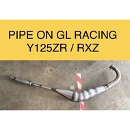 Y110 RXZ Y125ZR SS2 PIPE ON PAIP ON EXHAUST RACING GL FOR Y125ZR Y125Z RXZ Y110 DINAMIK SS2 Y110S ZX