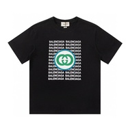 < Support NFC Need Remarks > Gucci/Co-Branded 24ss Classic Style Oversized Printed Short Sleeves