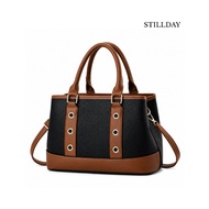 Modern Vintage Structured Tote Bag – Elegant Commuter Crossbody Handbag