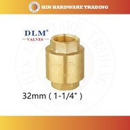 BRAND DLM BRASS SPRING CHECK VALVE DCV032