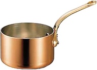 Yamashita Crafts 04-0199-0102 Copper Extra Thick Deep Type Pot, Iron Pattern, 7.1 inches (18 cm)