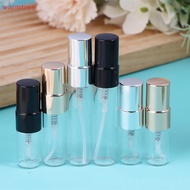 (warmtree) 5Pcs 2ML 3ML 5ML  Bottle Refillable Perfume Bottle With Paper Card For Gift Sample Perfum