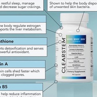 CLEARSTEM - MINDBODYSKIN Hormonal Acne Supplement (-HTP) - Natural DIM Supplement - Skin Care Vitami