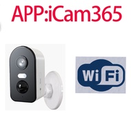 iCam365  4G - WiFi Camera 4k  8MP2LED  กล้องวงจรปิดไร้สายความชัดสูง WIFI - 4G ไม่ต้องเสียบปลั๊ก บันท