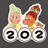 Cute cartoon star character HDB Unit Customised Unit Sign door sign  door unit number house number p