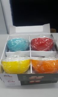 STAUB珐琅陶瓷碗4件套 12cm☆☆☆現貨☆☆☆