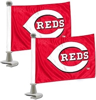 MLB Cincinnati Reds Flag Set 2Piece Ambassador Stylecincinnati Reds Flag Set 2Piece Ambassador Style