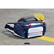 [READY STOK] WAISTBAG WAIST BAG TAS PINGGANG SLEMPANGAN HRC HONDA RACING ORIGINAL OPTION MERCH SUNMO