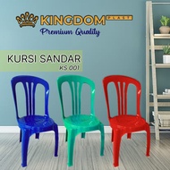 kursi / bangku plastik sender kursi sandar plastik kursi kingdom kuat