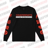 Counterparts Eulogy Longsleeve Band T-Shirt Free Sticker