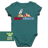 Baby Jumper COMIC CARTOON ASTERIX 2 Baby Clothes 0-12 months Baby Rompers